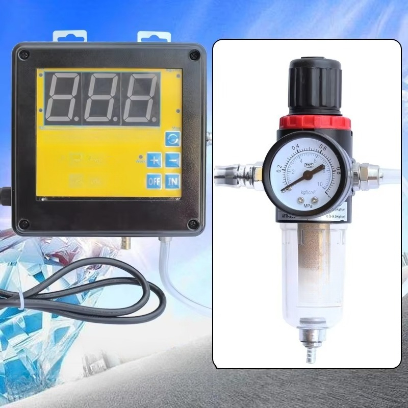 Tyre Pressure Gauge - Gonfleur de pneu de voiture entièrement