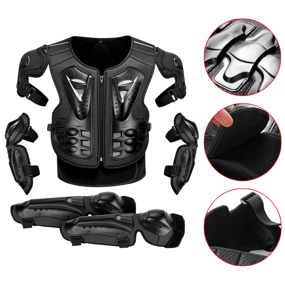 Motorcycle Gear Vest - Protection corporelle pour moto, anti-chute, résistante