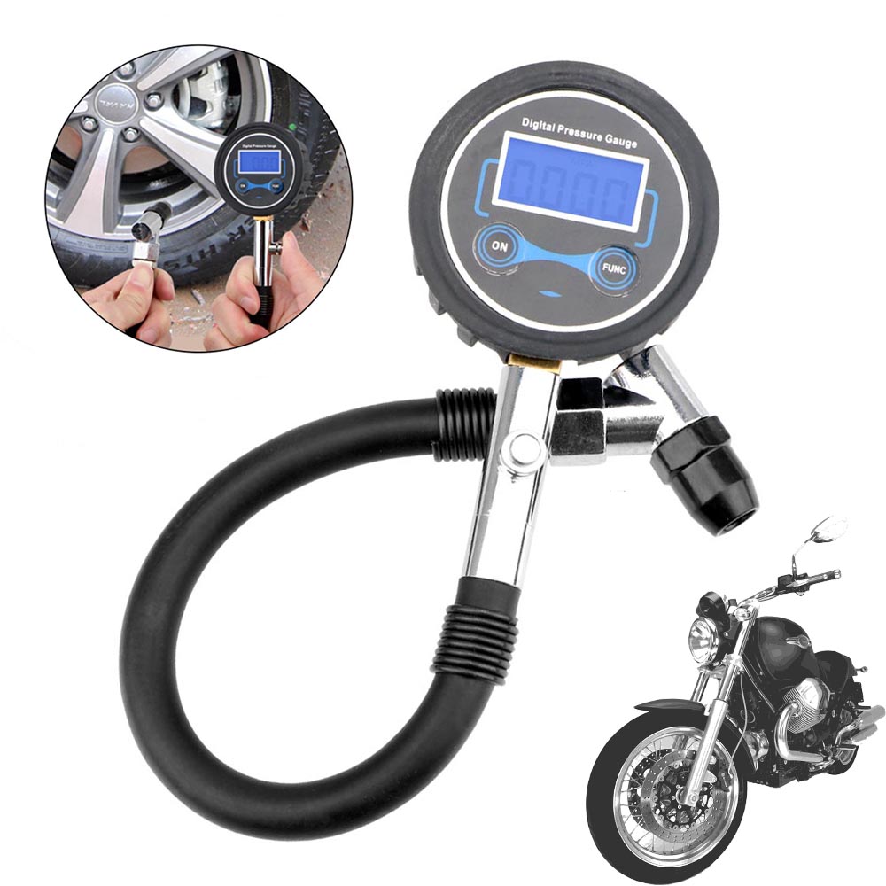 Tyre Pressure Gauge - Jauge de pression d'opathie pour moto,