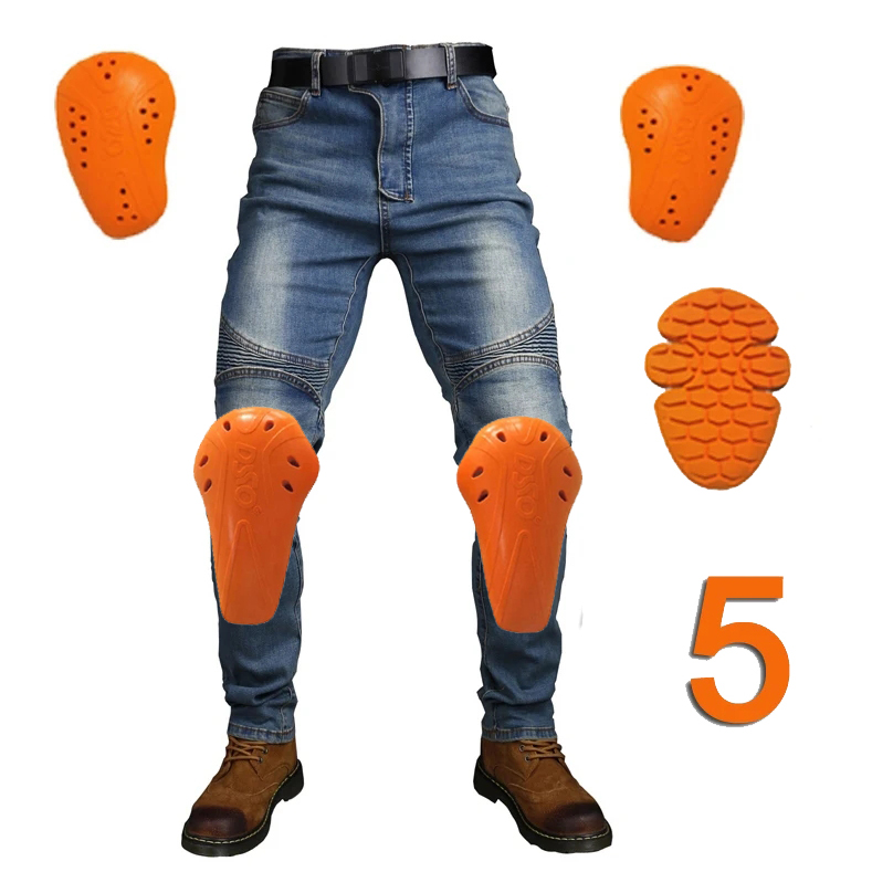 Motorcycle Gear Women Pants - Jeans de moto avec protection des