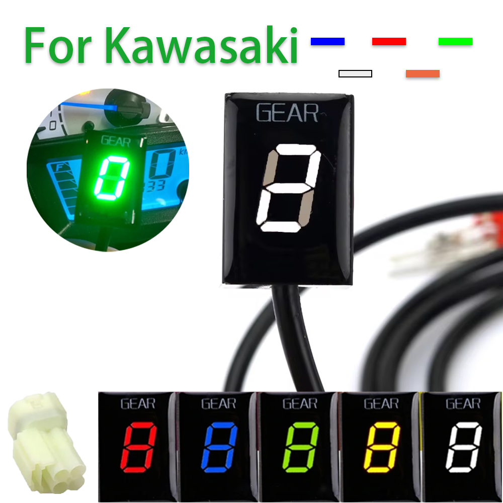 Motorcycle Gear Display - Indicateur de vitesse pour Kawasaki, accessoires