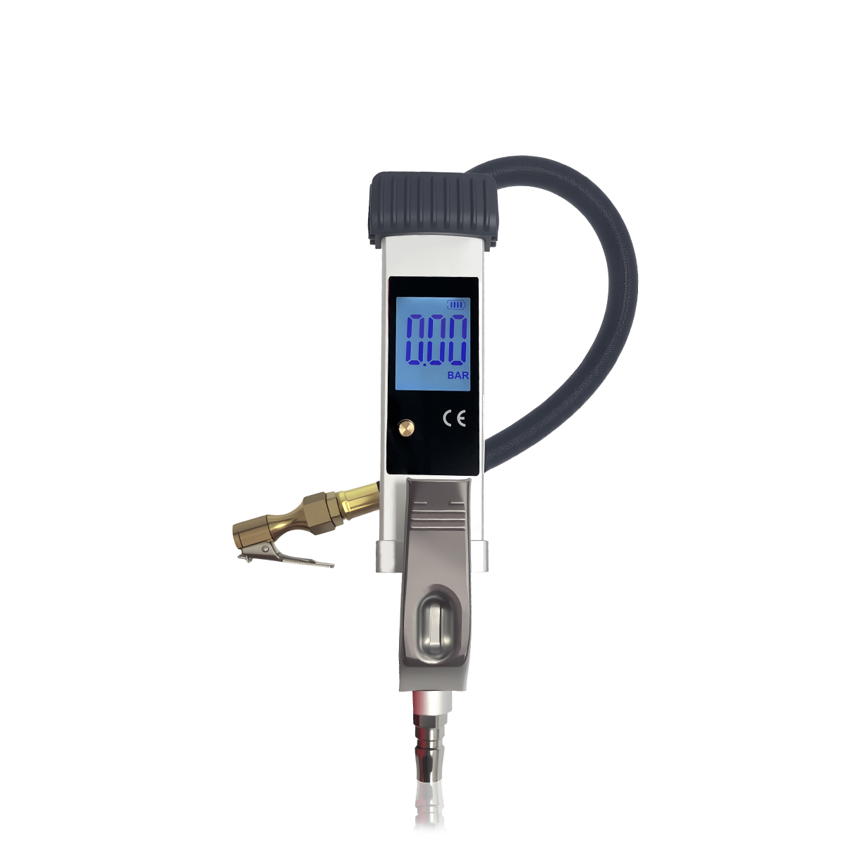 Tyre Pressure Gauge - Manomètre numérique LCD rechargeable pour voitures