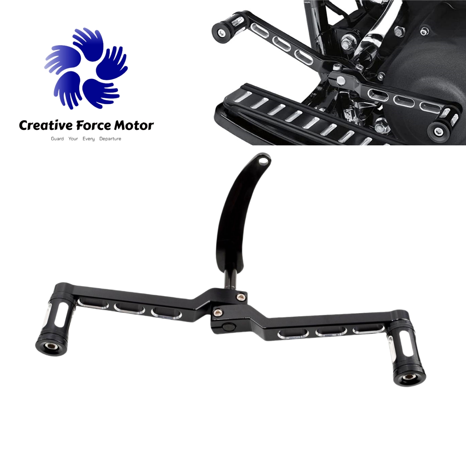 Quality Motorcycle Gear - Levier de changement de vitesse talon-pointe