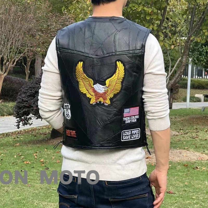 NOUVEAU Gilet de moto pour hom - Motorcycle Gear Vest avis et prix
