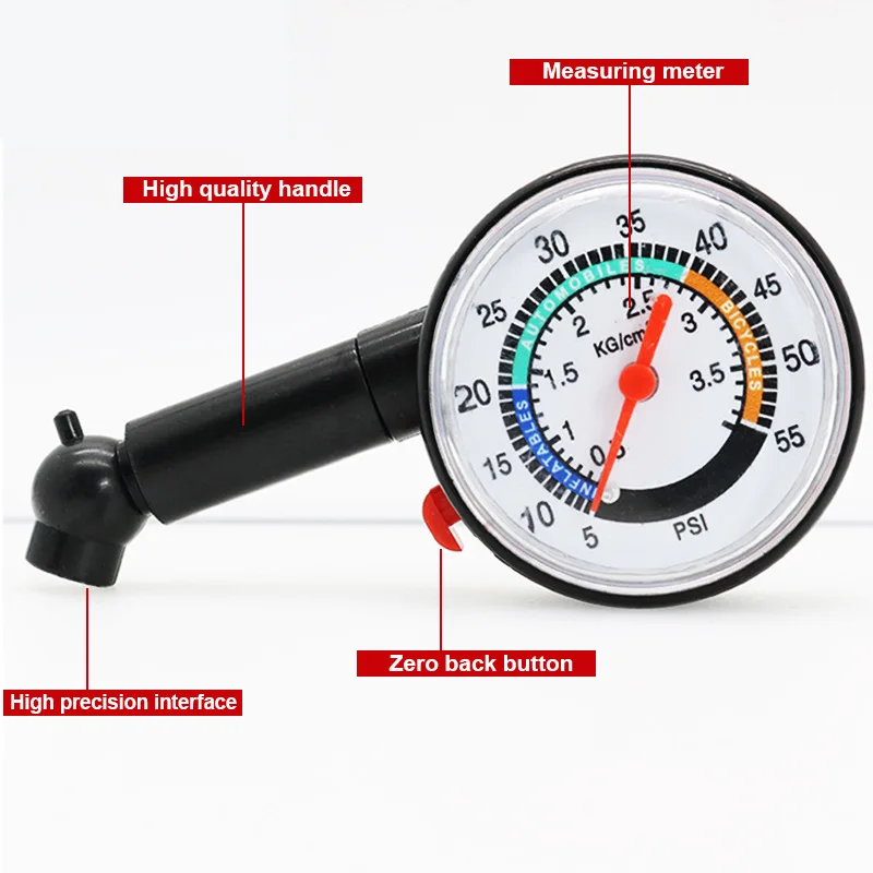 Manomètre de pression de pneus - Tyre Pressure Gauge avis et prix