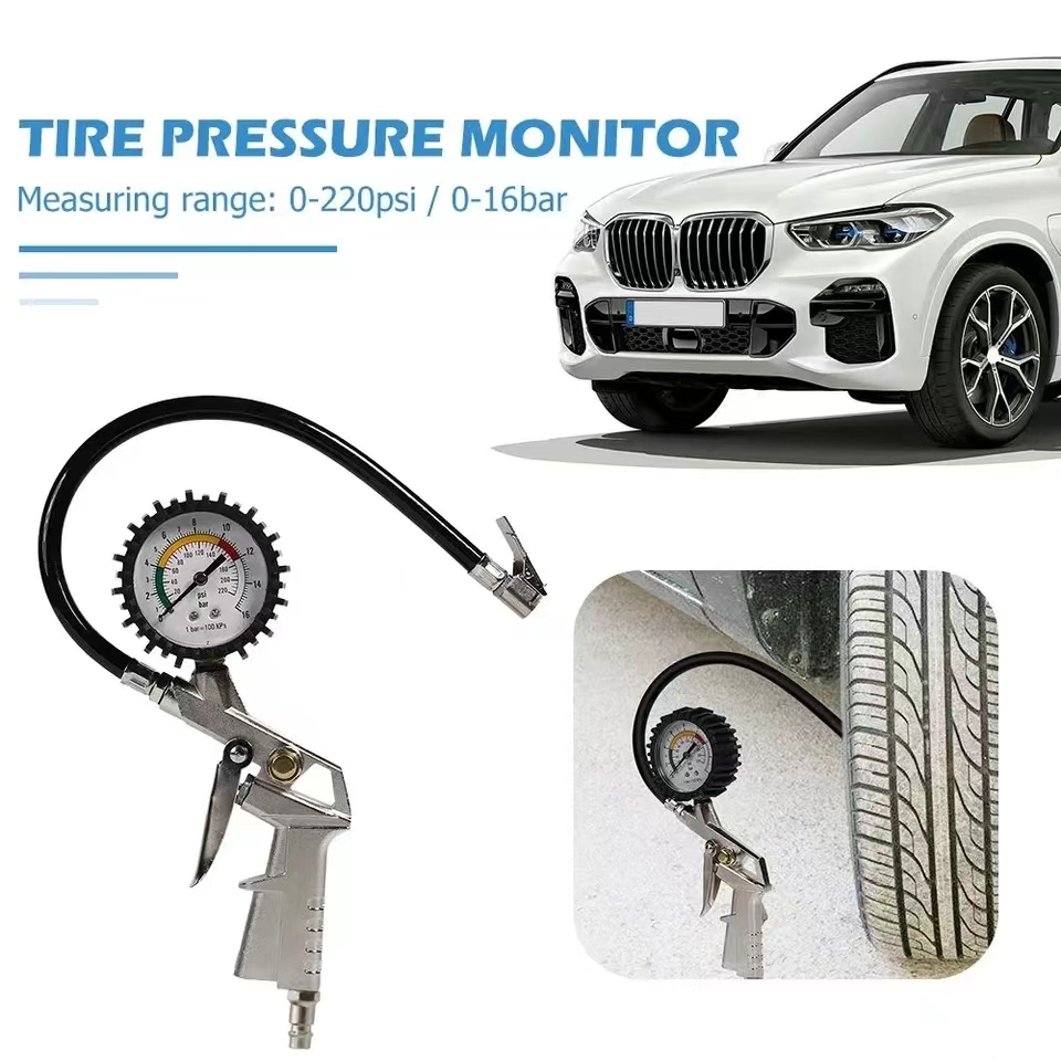 Jauge de gonflage de pneus 220 - Tyre Pressure Gauge avis et prix