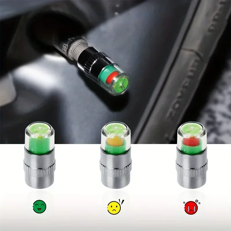4/8 pièces Capuchons de valve  - Tyre Pressure Gauge avis et prix
