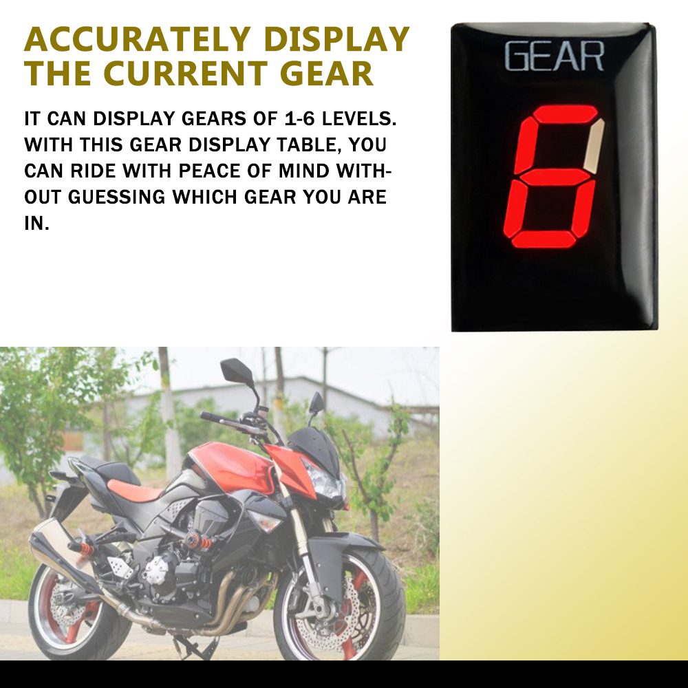 Indicateur de vitesse de moto, - Motorcycle Gear Display avis et prix