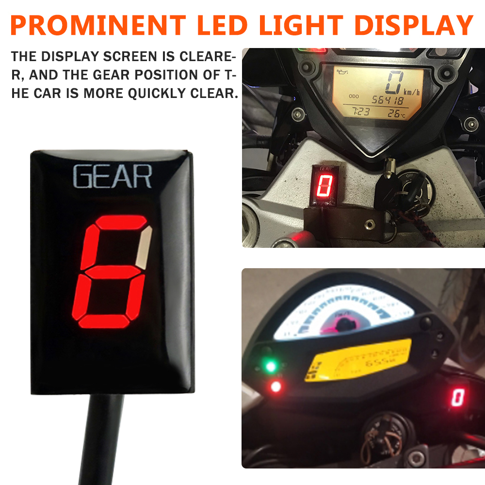 Compteur d'affichage de vitess - Motorcycle Gear Display avis et prix
