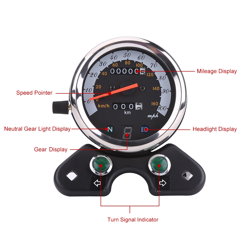 Compteur de vitesse universel  - Motorcycle Gear Display avis et prix