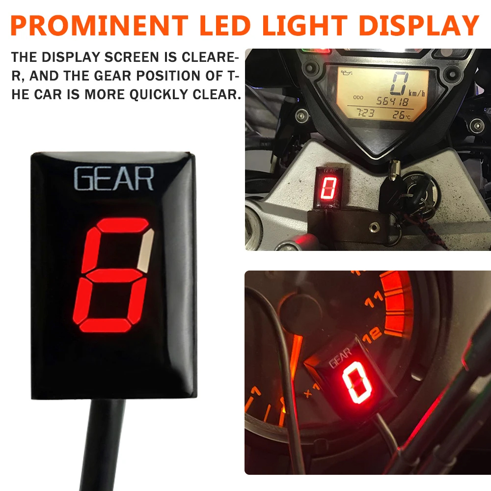 Compteur d'affichage de vitess - Motorcycle Gear Display avis et prix
