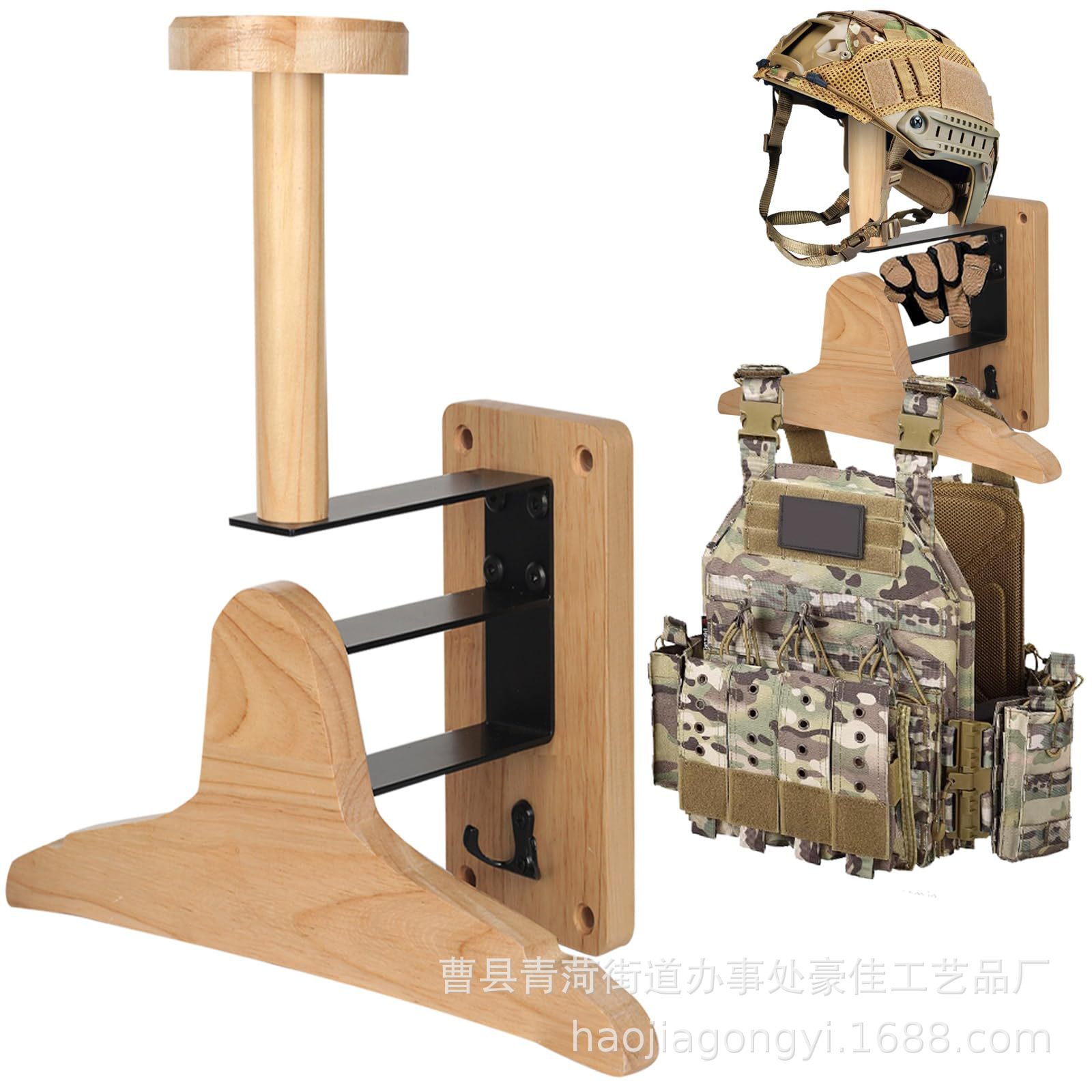 Support mural en bois pour ran - Motorcycle Gear Display avis et prix